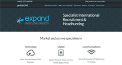 Desktop Screenshot of expandexecutivesearch.com