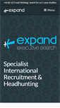 Mobile Screenshot of expandexecutivesearch.com